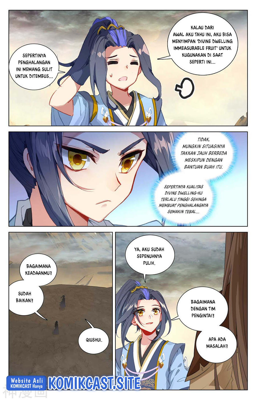 Yuan Zun chapter 447.5 halaman 4