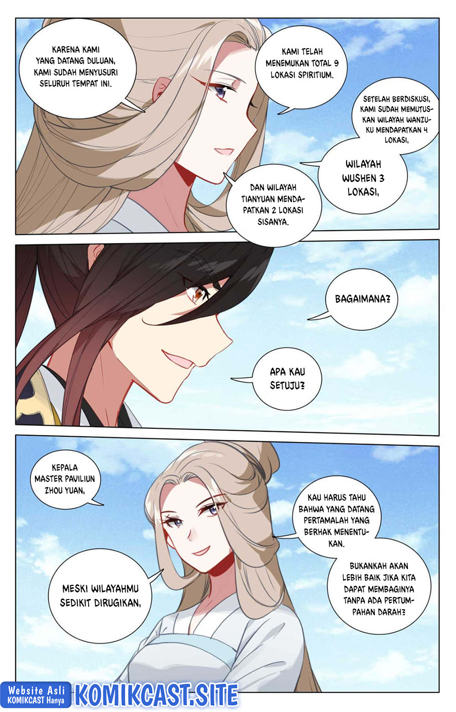Yuan Zun chapter 448.5 halaman 8