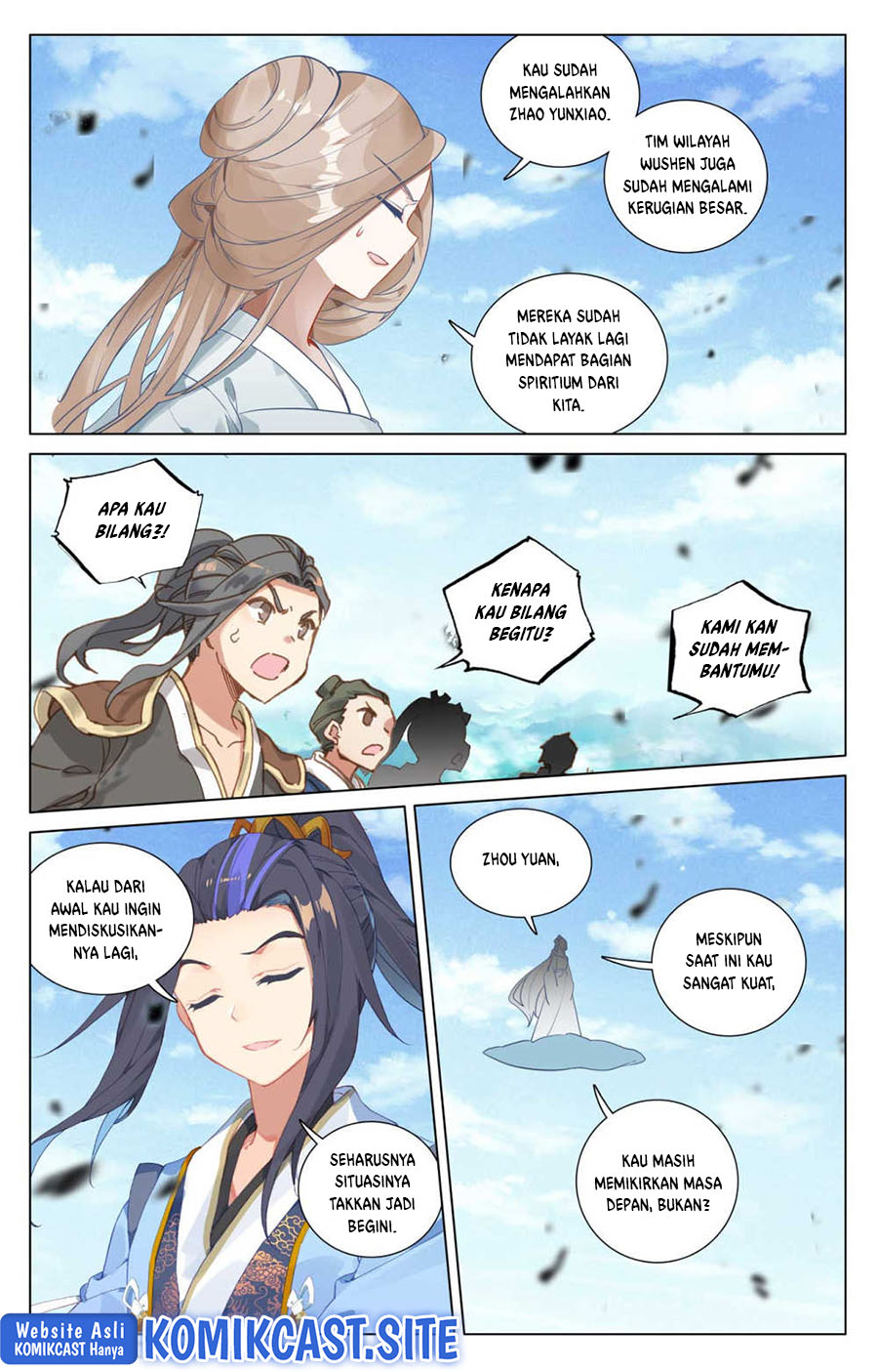 Yuan Zun chapter 450 halaman 10