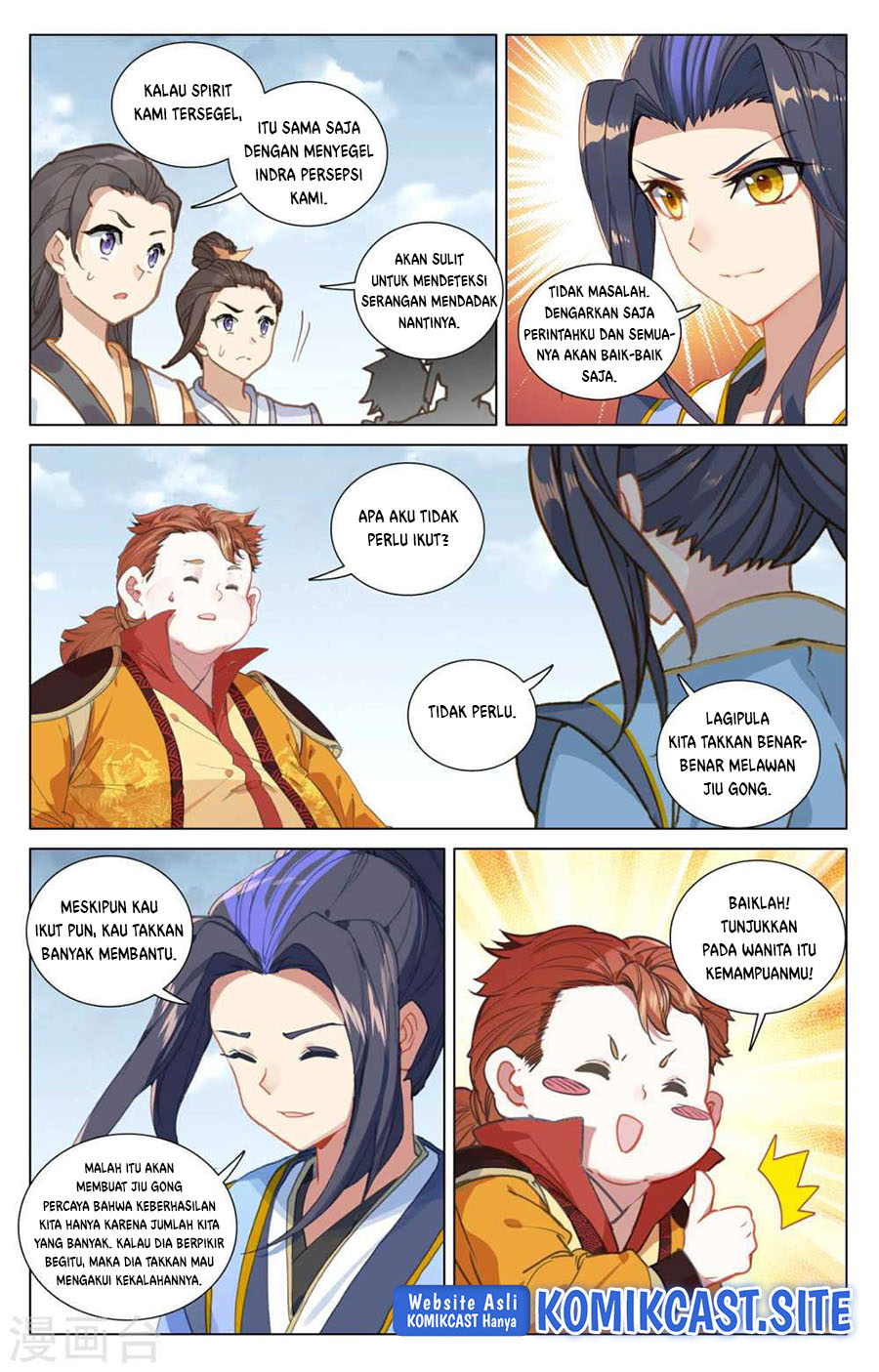 Yuan Zun chapter 453.5 halaman 9