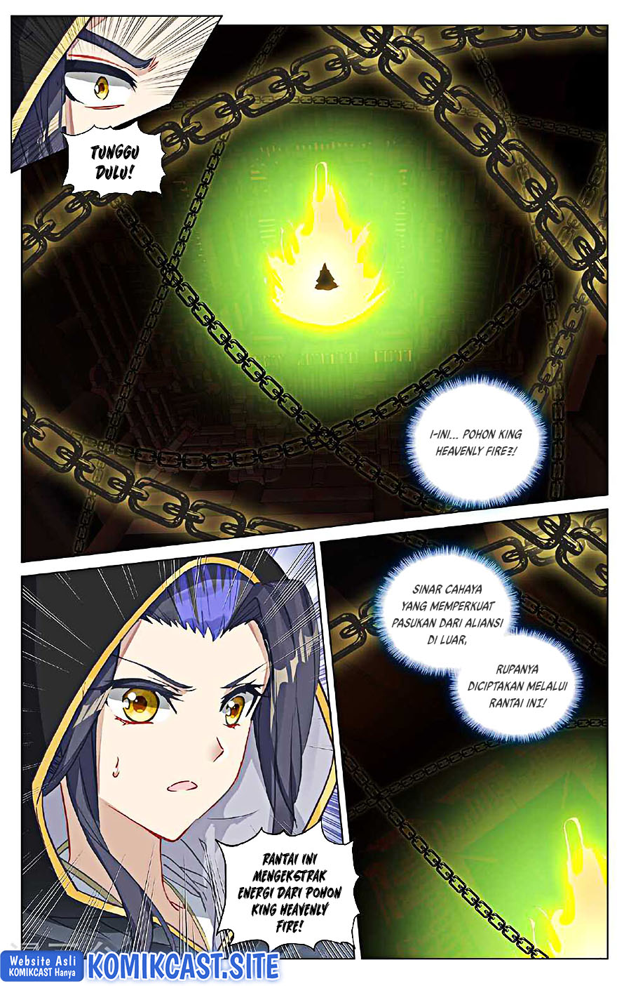 Yuan Zun chapter 485.5 halaman 8