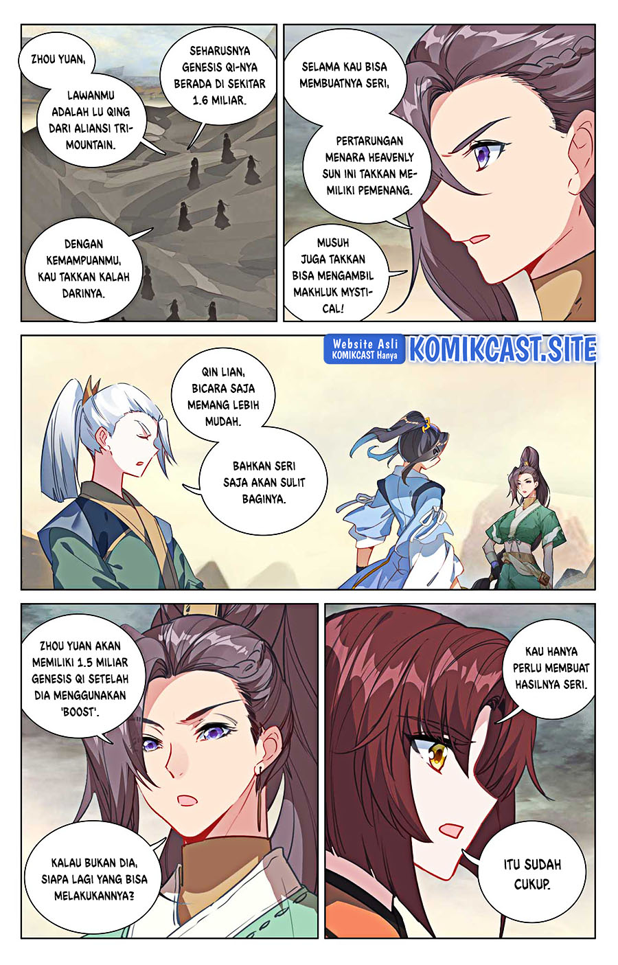 Yuan Zun chapter 499.5 halaman 9
