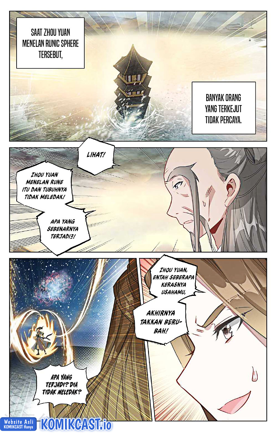 Yuan Zun chapter 500.5 halaman 9