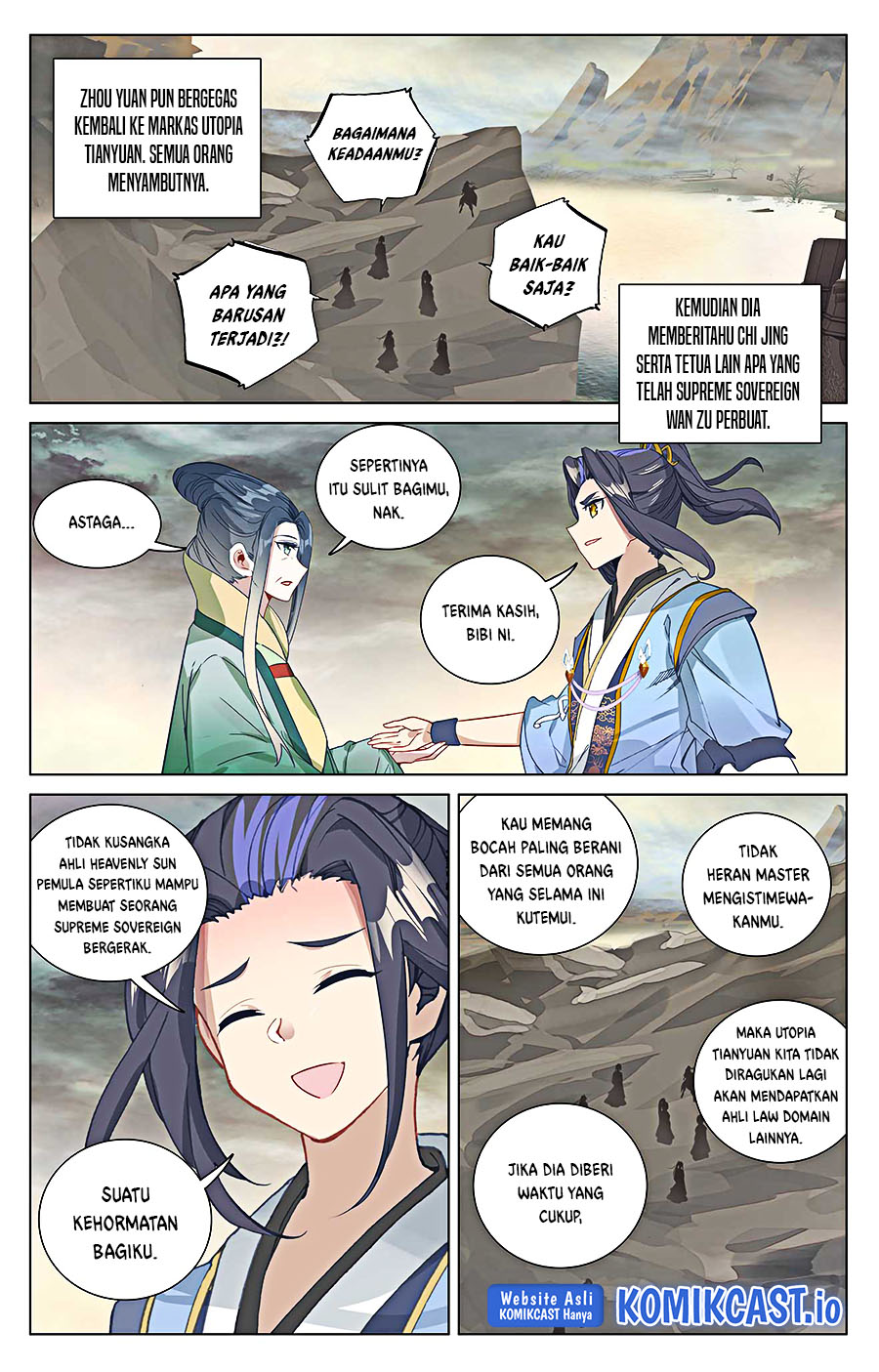 Yuan Zun chapter 503.5 halaman 8