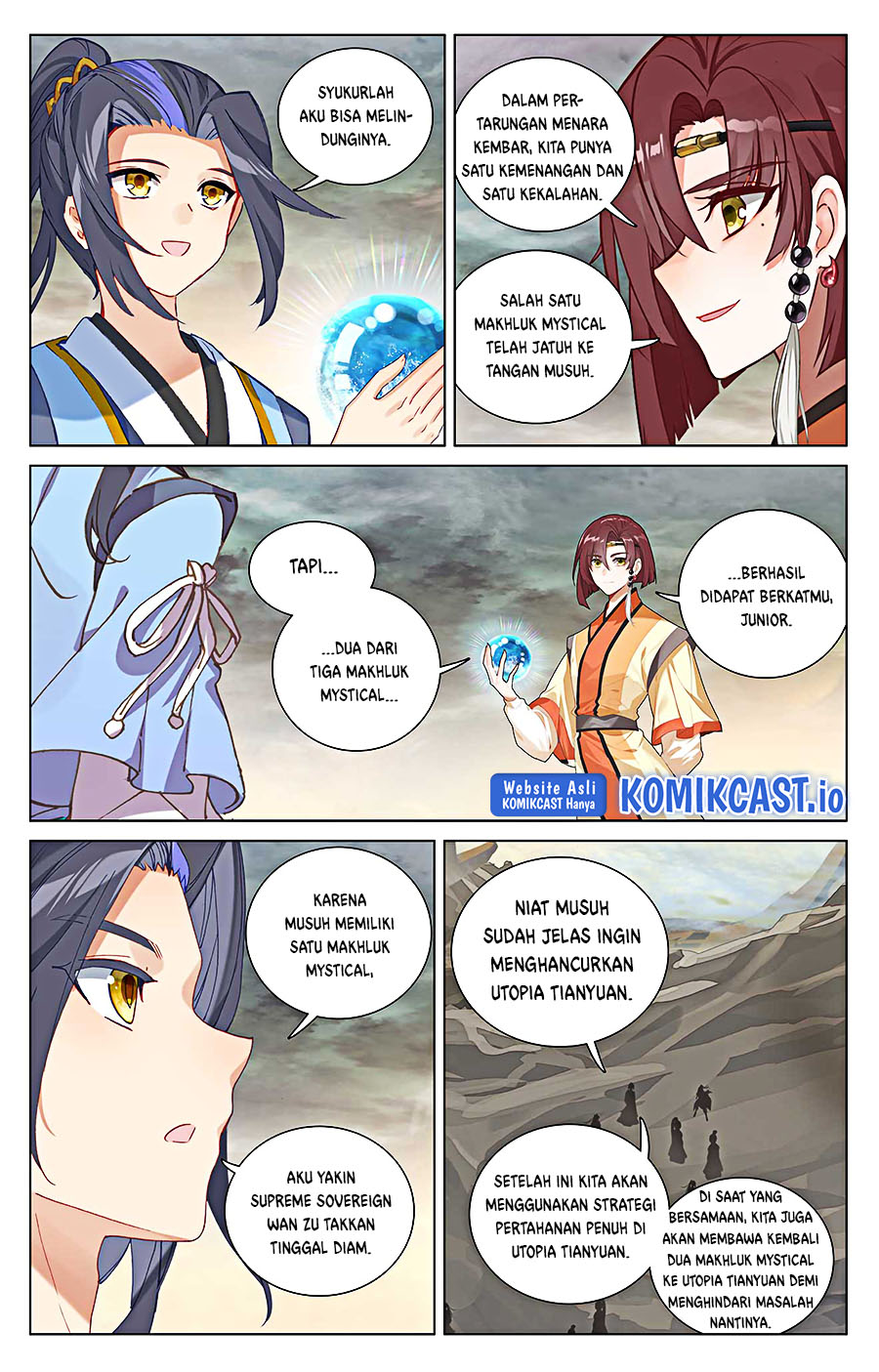 Yuan Zun chapter 503.5 halaman 9