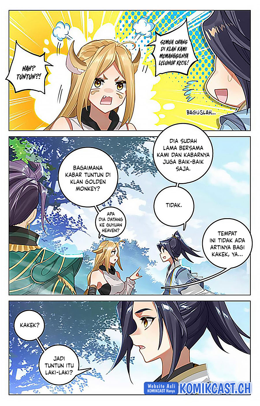 Yuan Zun chapter 537.5 halaman 9