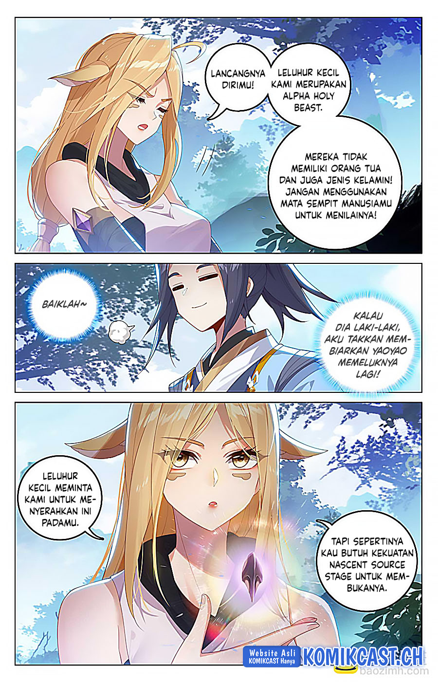 Yuan Zun chapter 537.5 halaman 10