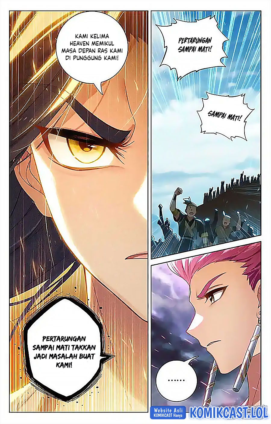 Yuan Zun chapter 549.5 halaman 10