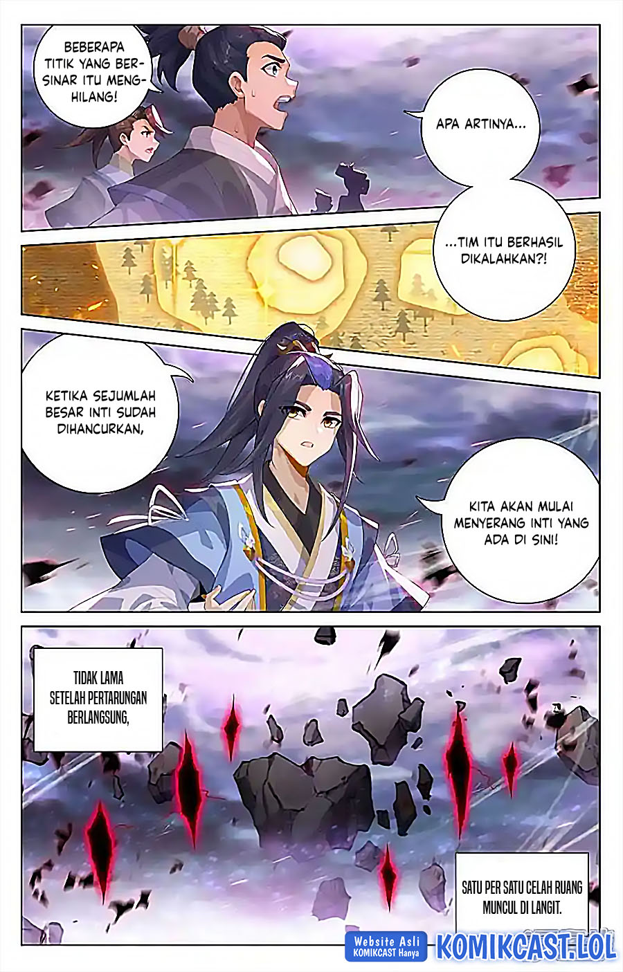 Yuan Zun chapter 550.5 halaman 8