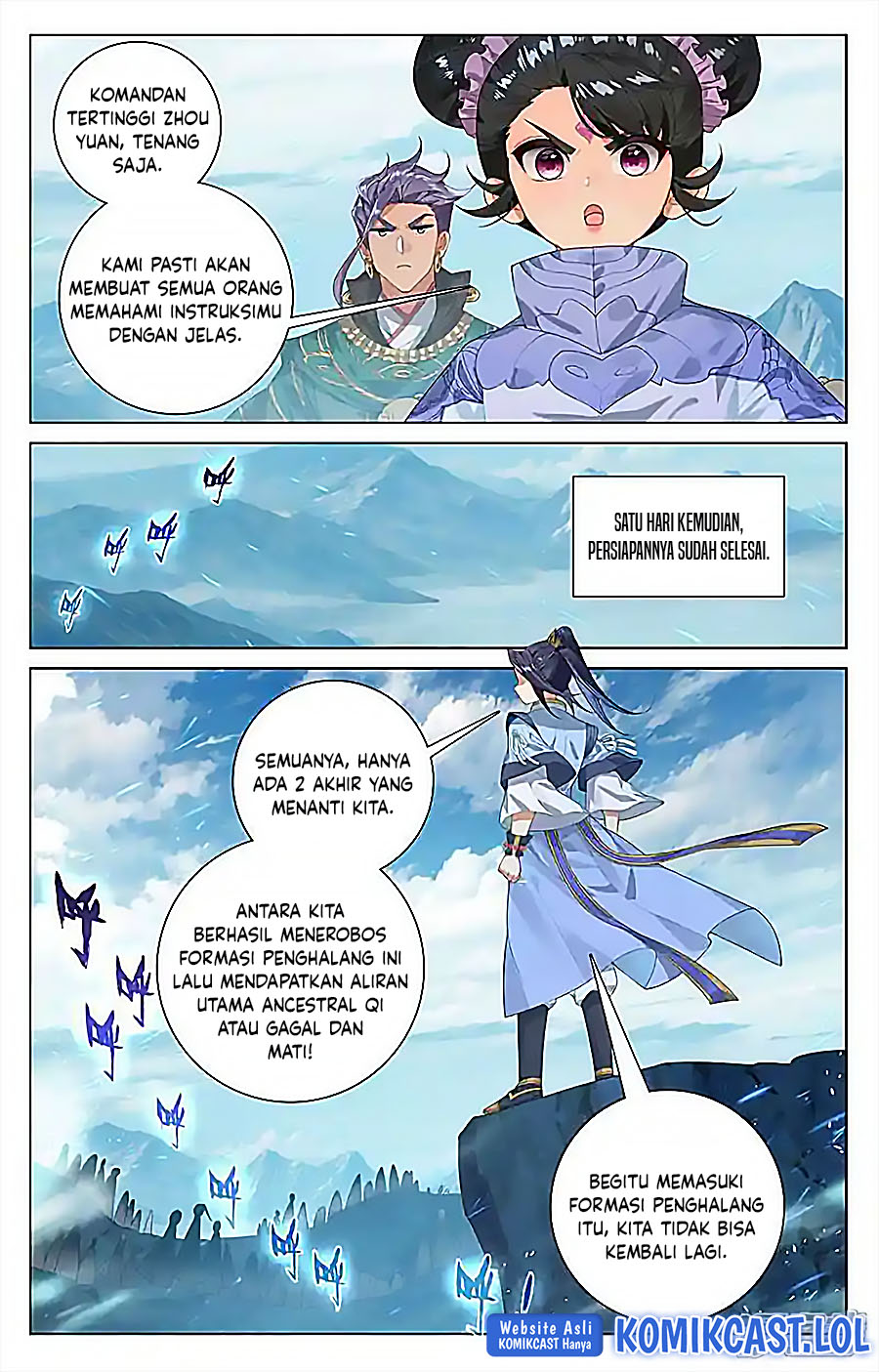 Yuan Zun chapter 550 halaman 9