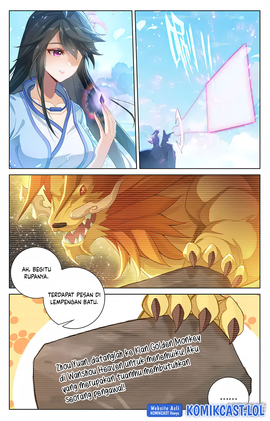 Yuan Zun chapter 569.5 halaman 8