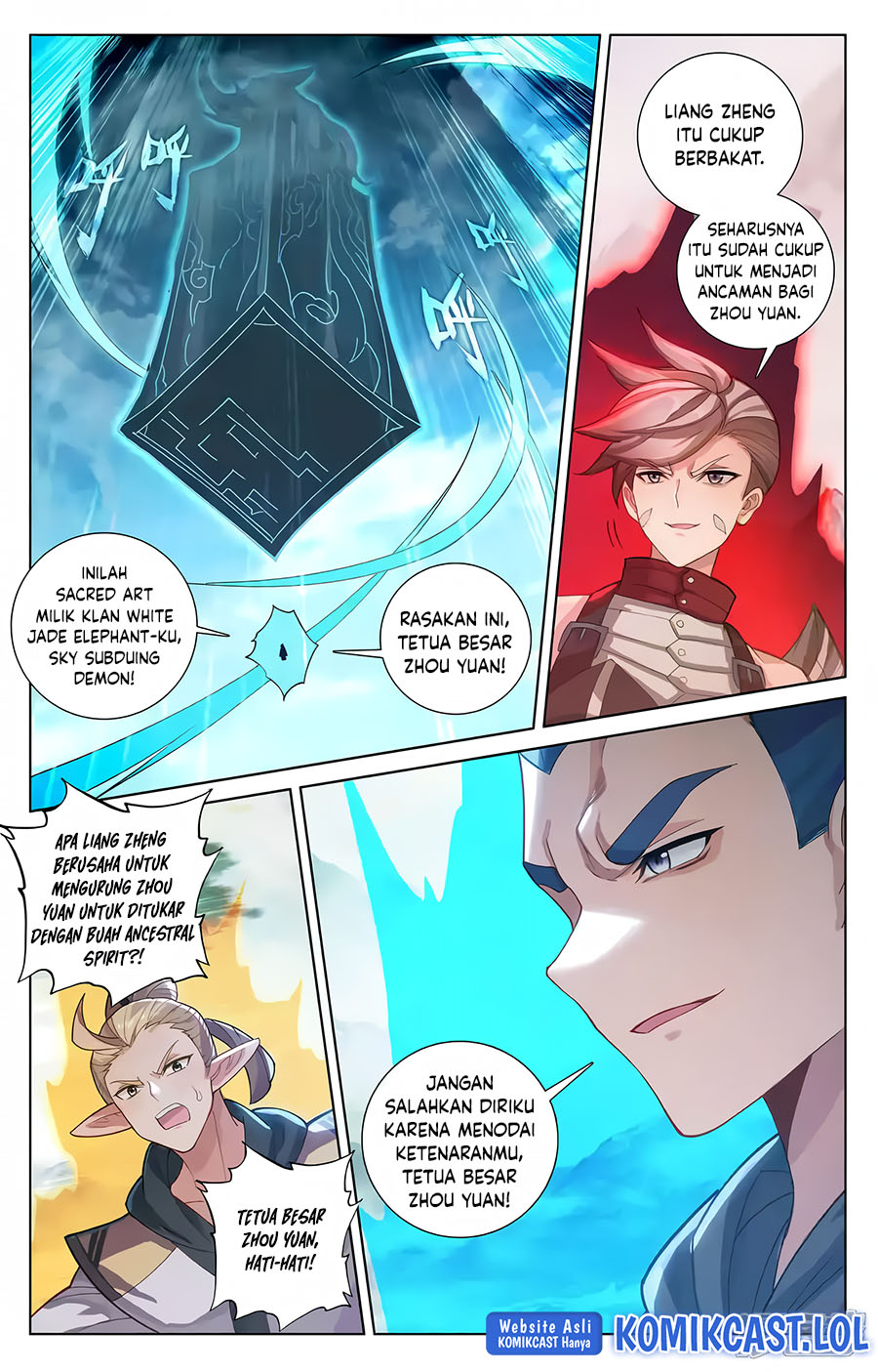 Yuan Zun chapter 576.5 halaman 9