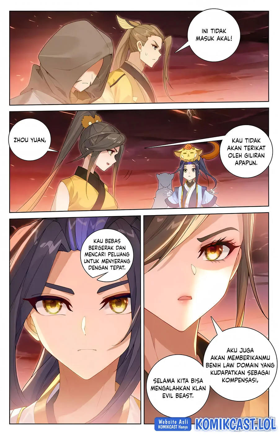 Yuan Zun chapter 581.5 halaman 4