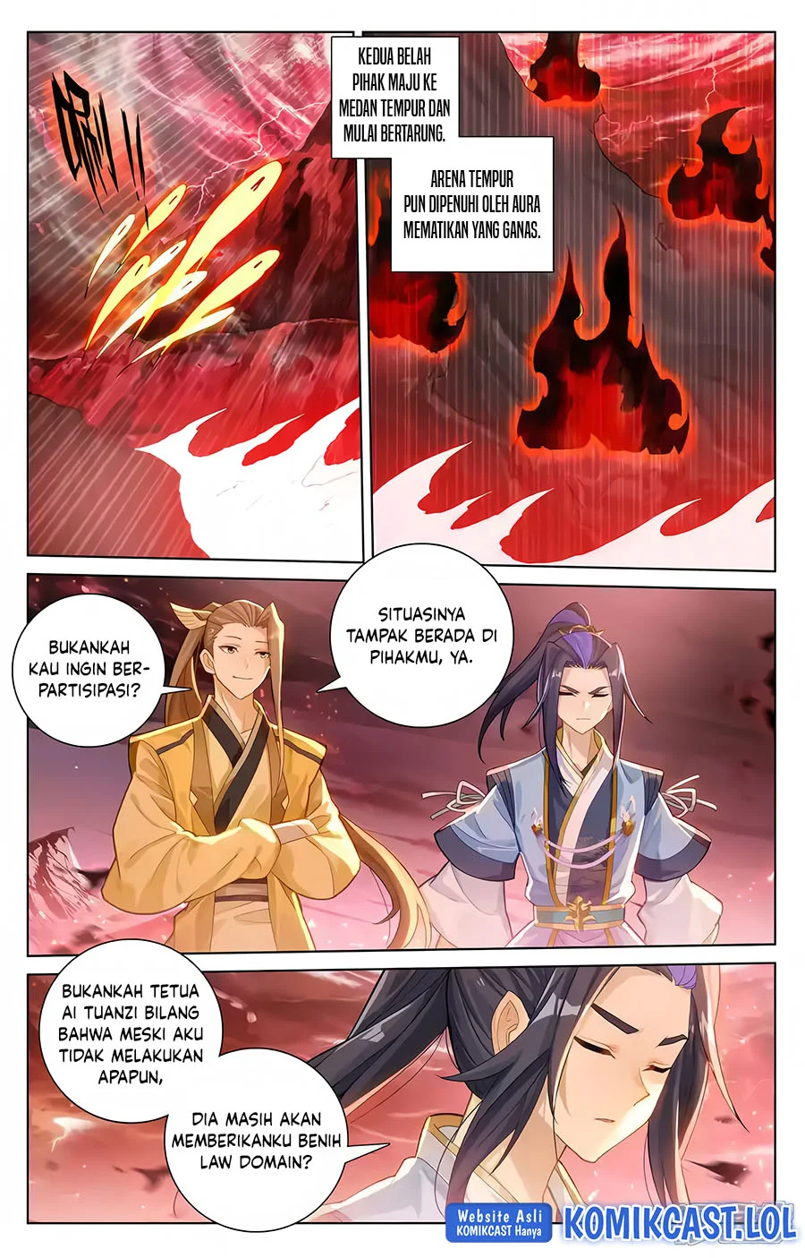 Yuan Zun chapter 581.5 halaman 6