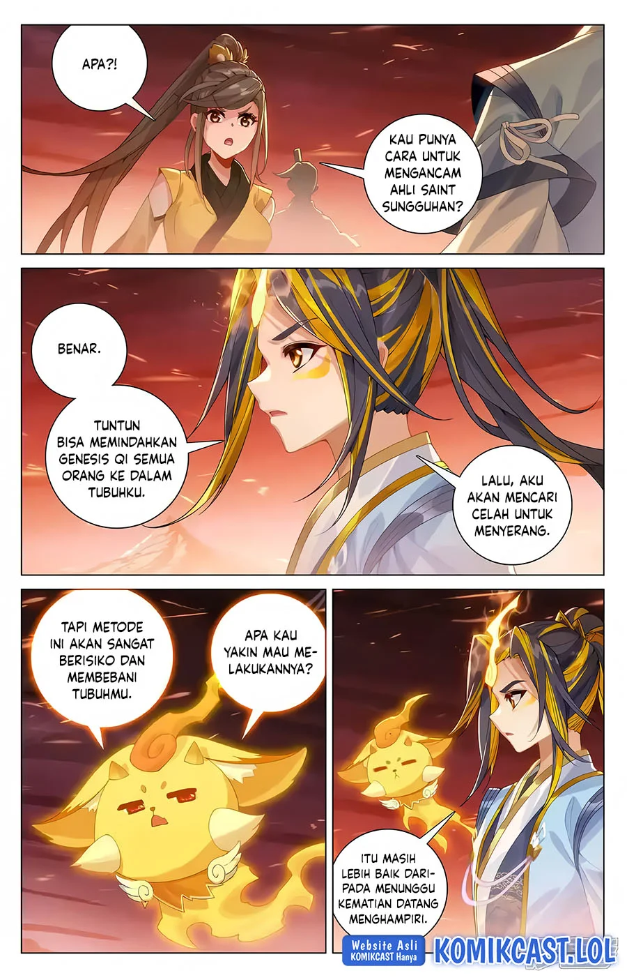 Yuan Zun chapter 588.5 halaman 3