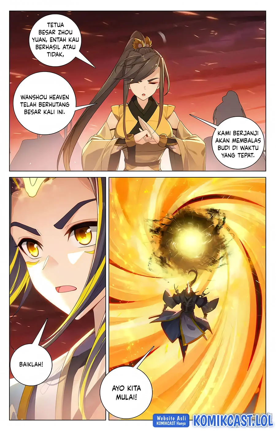 Yuan Zun chapter 588.5 halaman 4