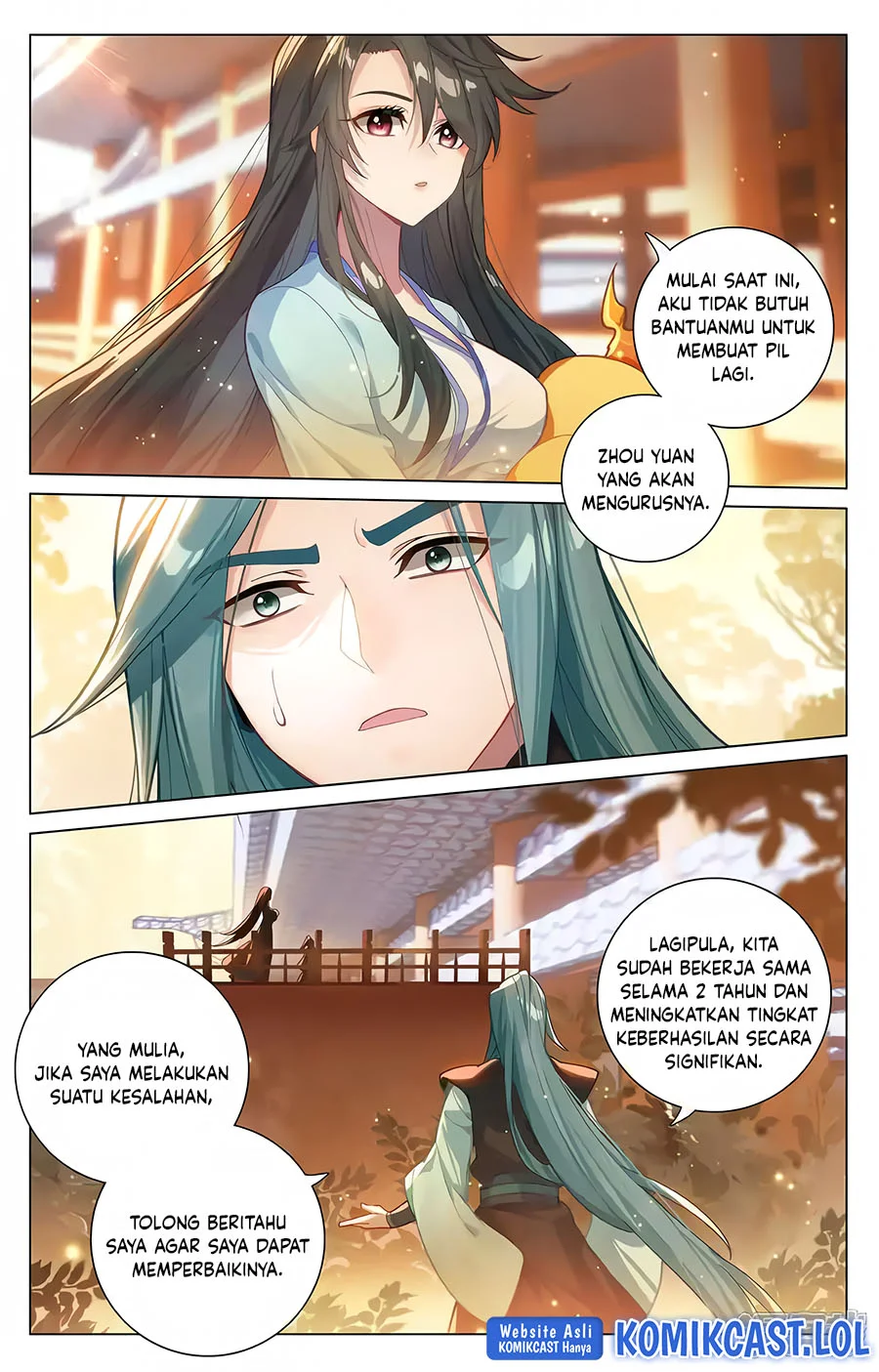 Yuan Zun chapter 591.5 halaman 8