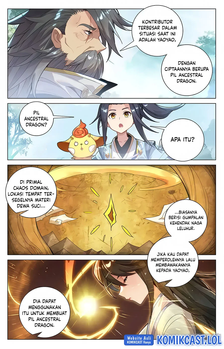 Yuan Zun chapter 591 halaman 4