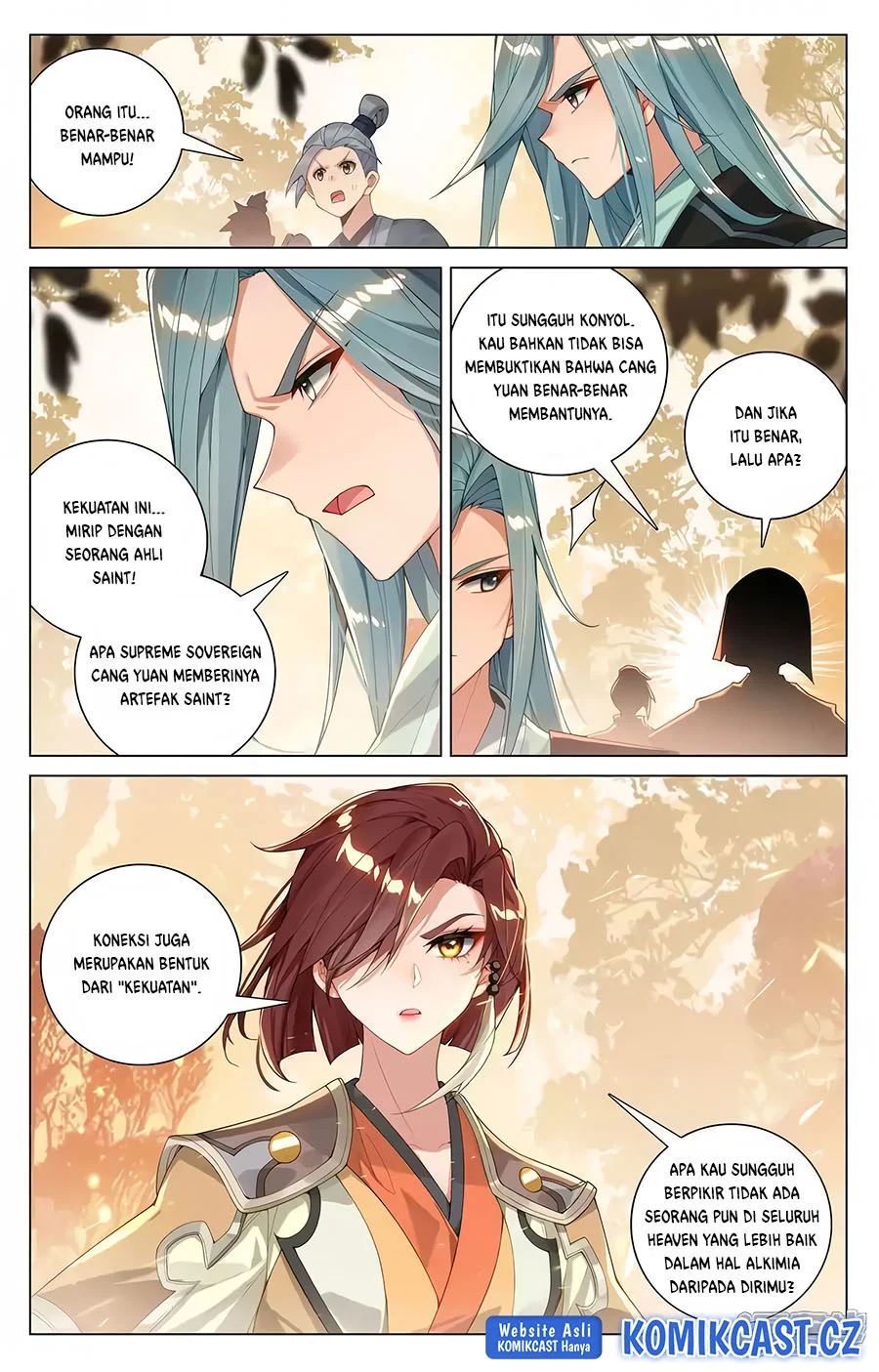 Yuan Zun chapter 593.5 halaman 8