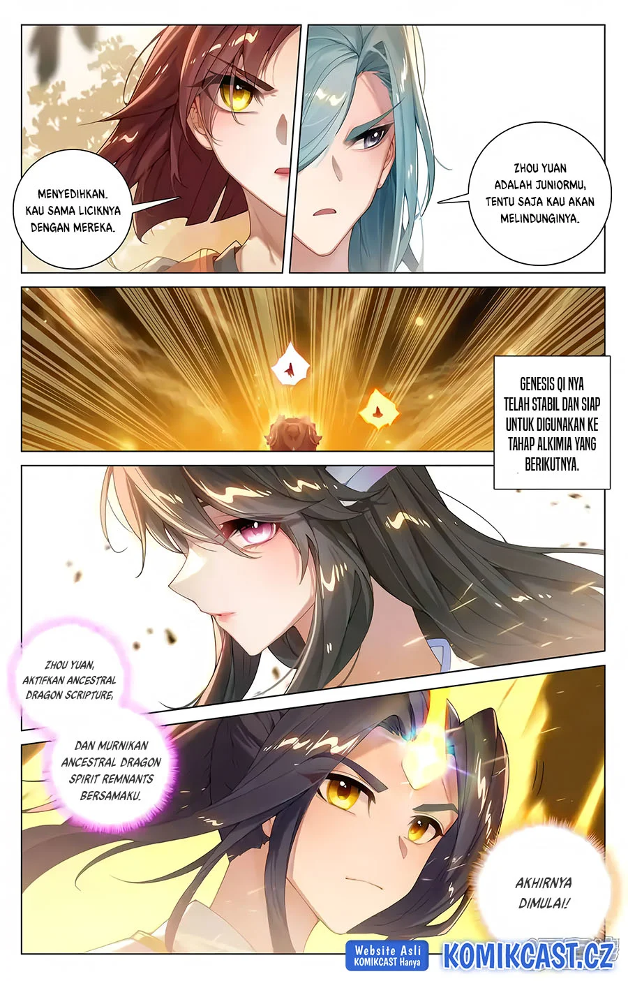 Yuan Zun chapter 593.5 halaman 9