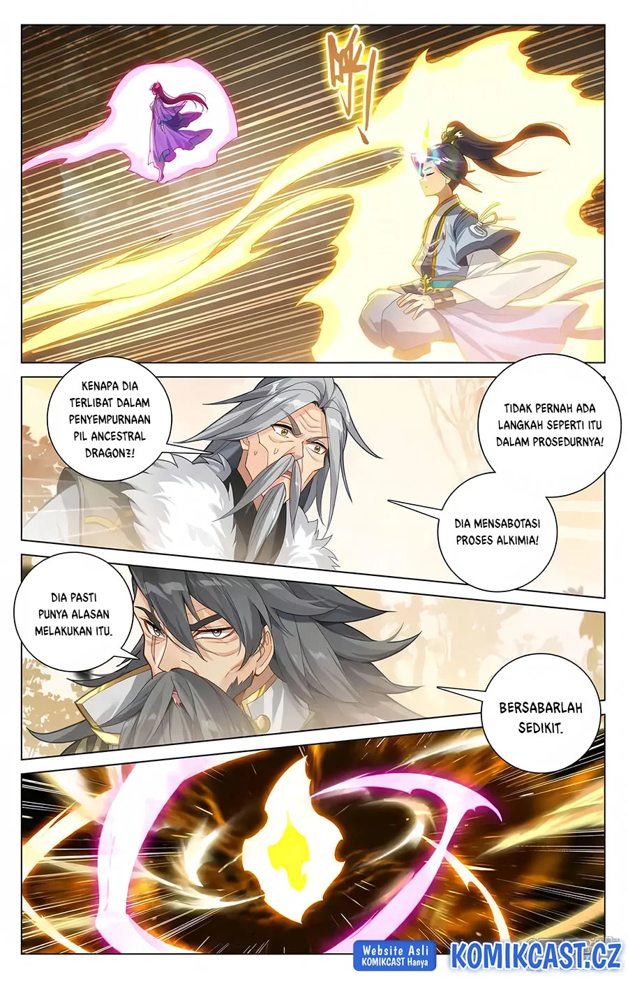 Yuan Zun chapter 593.5 halaman 10