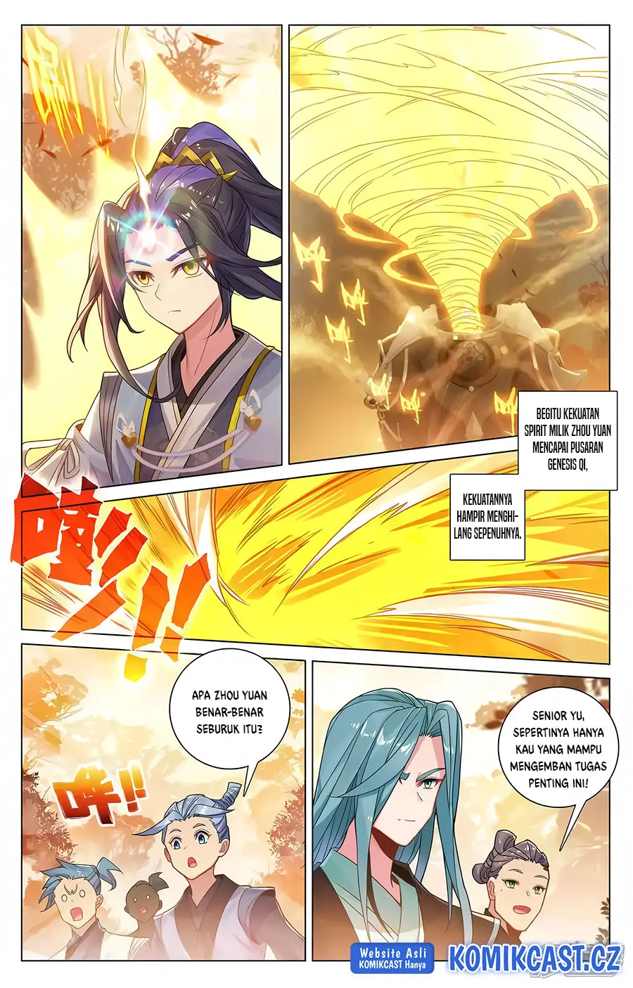 Yuan Zun chapter 593 halaman 8