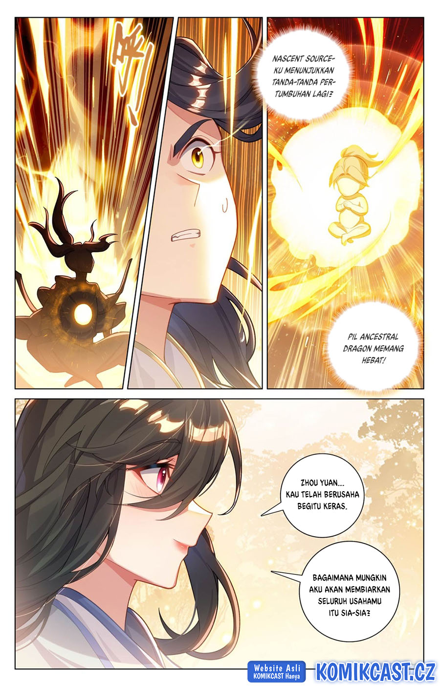 Yuan Zun chapter 595.5 halaman 10