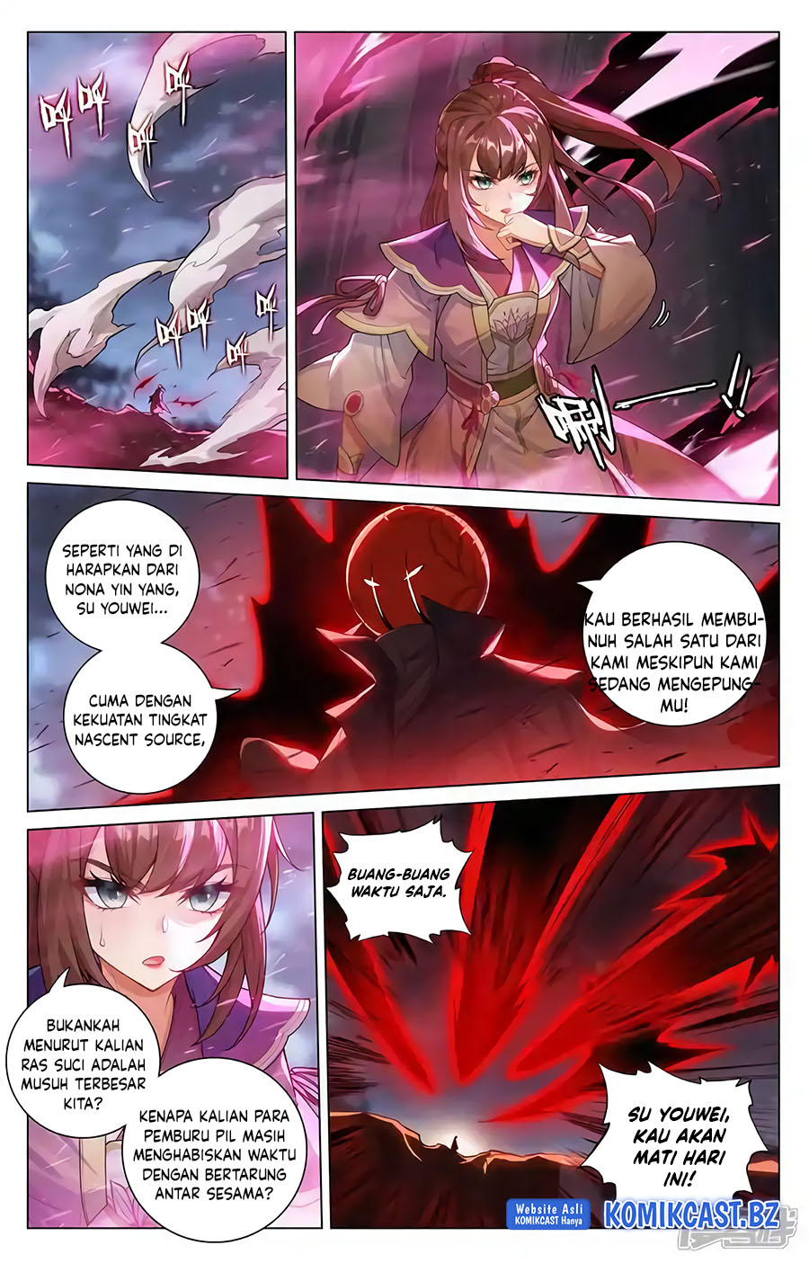 Yuan Zun chapter 596.5 halaman 8