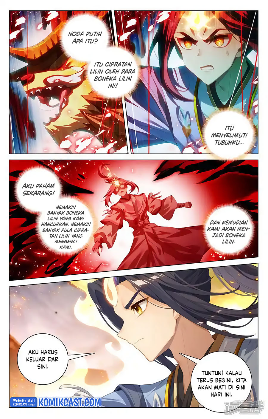 Yuan Zun chapter 603.5 halaman 8