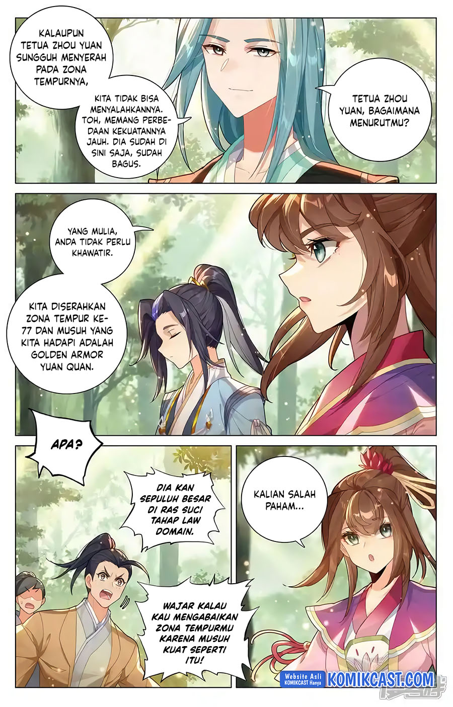 Yuan Zun chapter 605.5 halaman 5