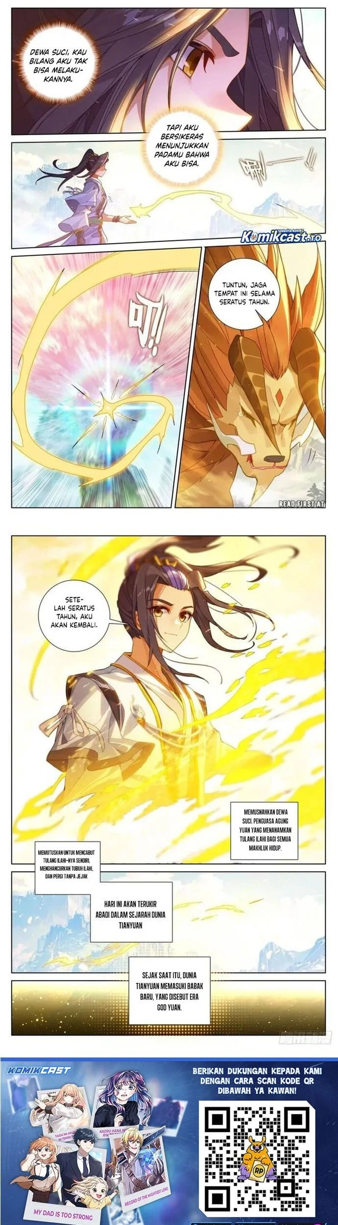 Yuan Zun chapter 651.5 halaman 4