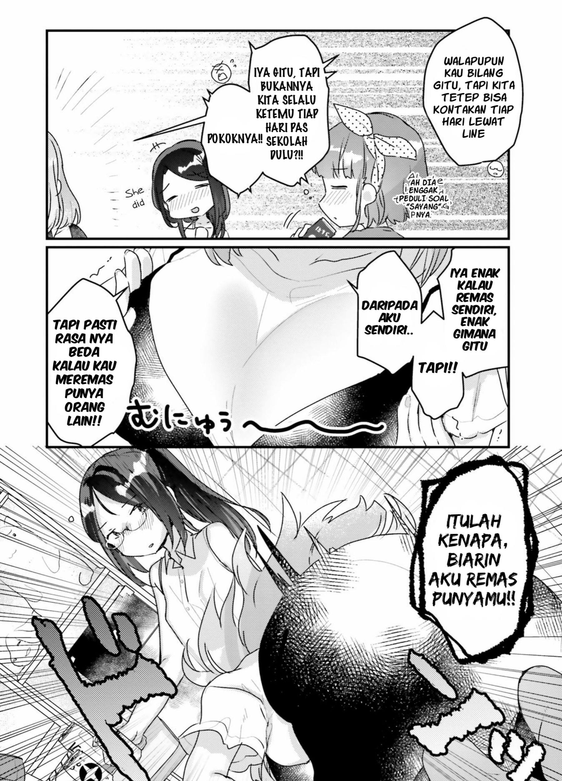 Yuri Boobs Anthology chapter 4 halaman 9