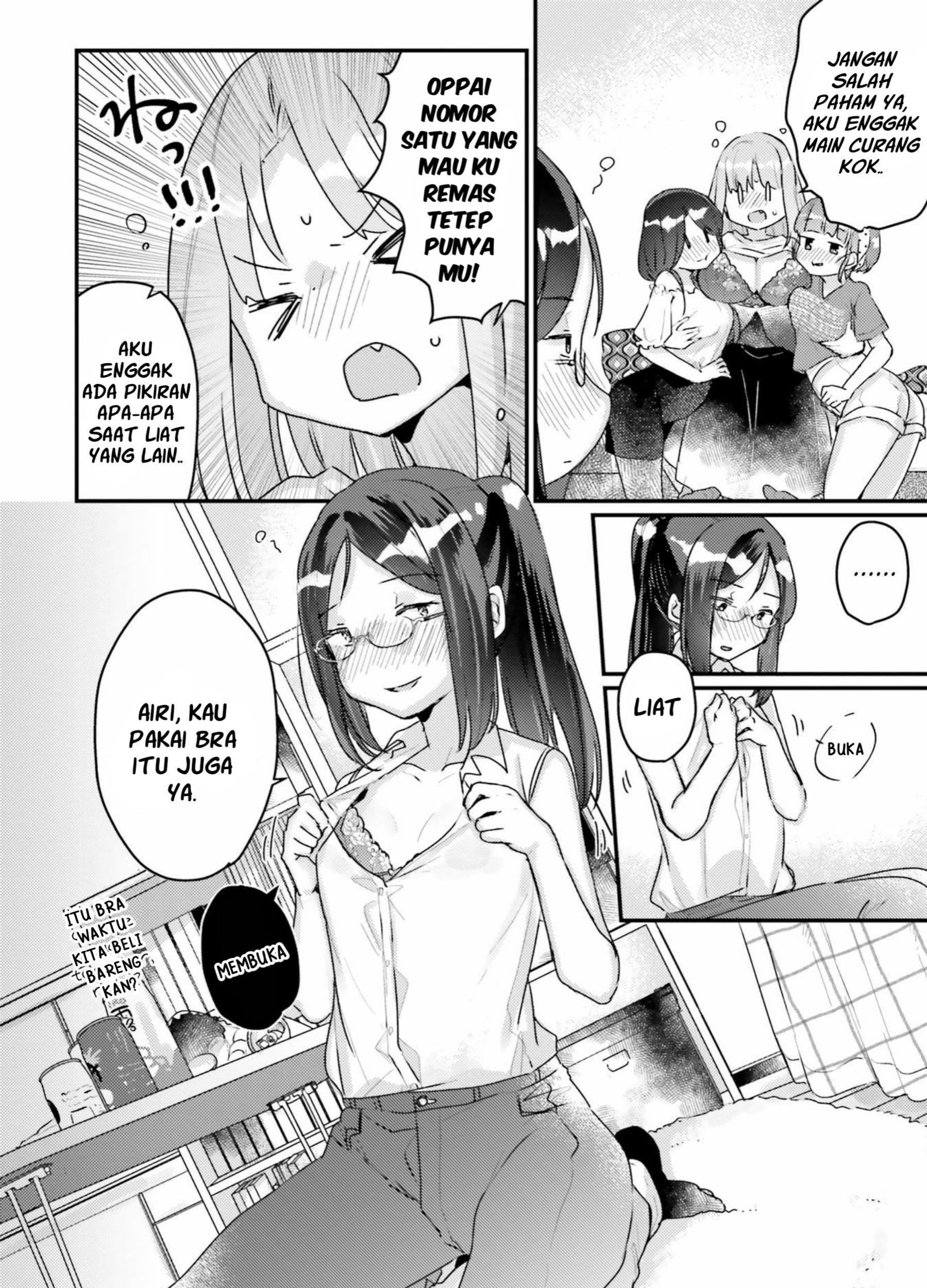 Yuri Boobs Anthology chapter 4 halaman 21