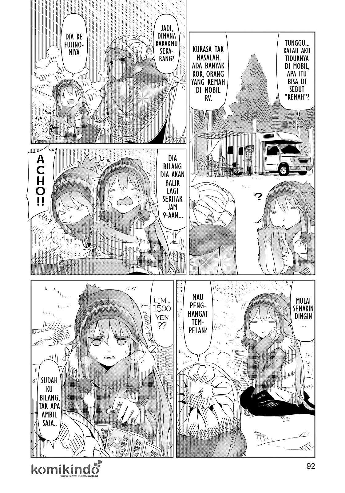 Yuru-Camp chapter 04 halaman 4