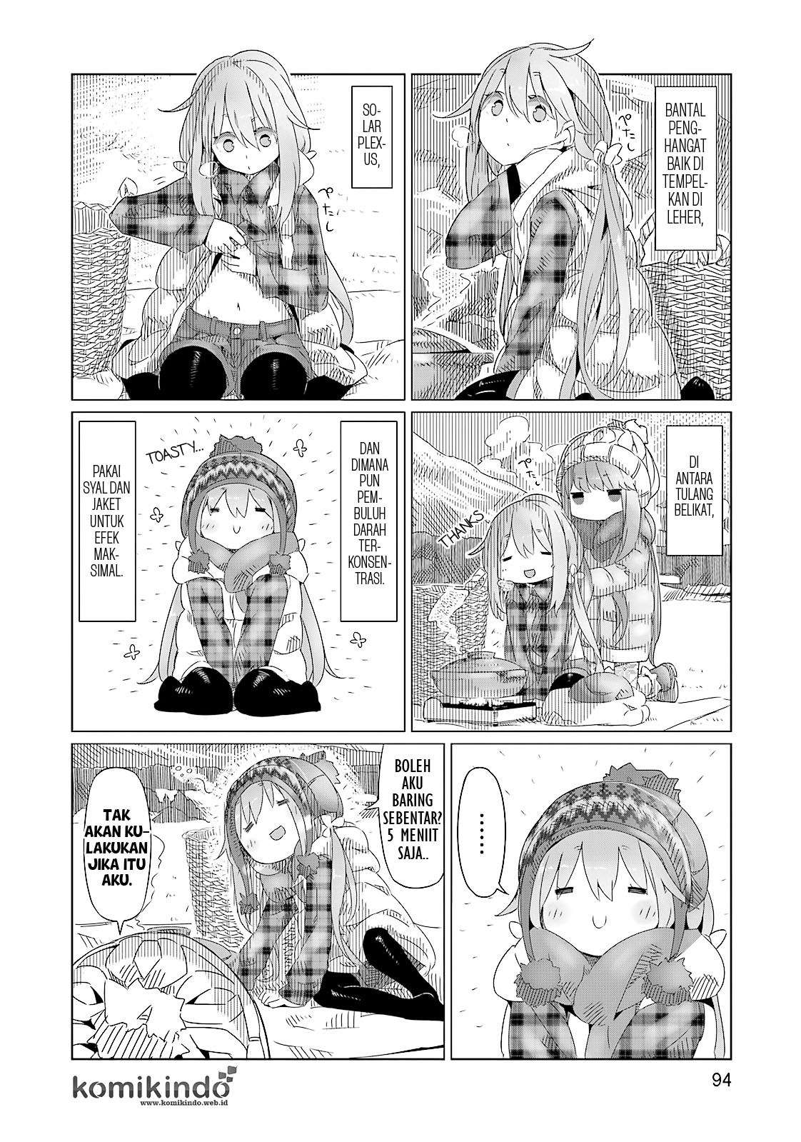 Yuru-Camp chapter 04 halaman 6