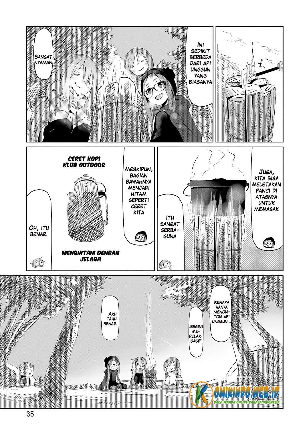 Yuru-Camp Bab 08 halaman 8