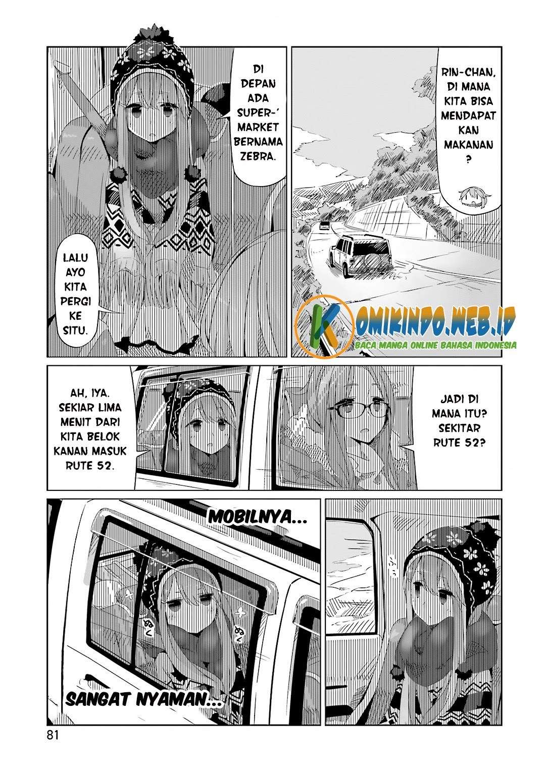 Yuru-Camp chapter 10 halaman 4