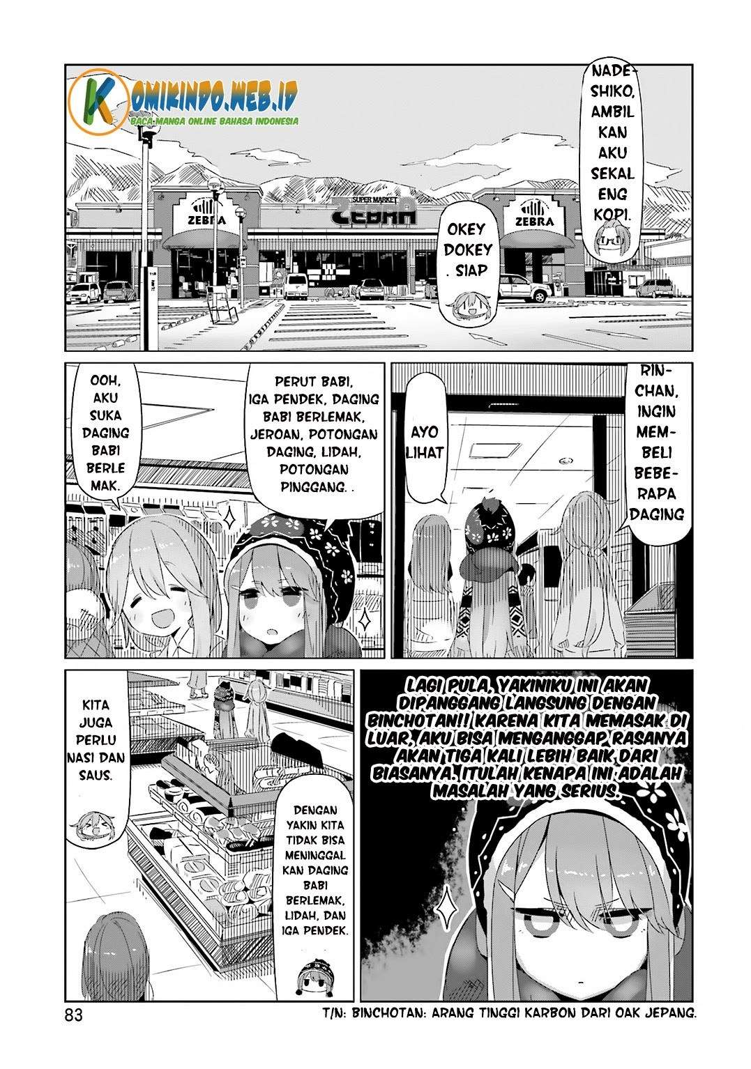 Yuru-Camp chapter 10 halaman 6