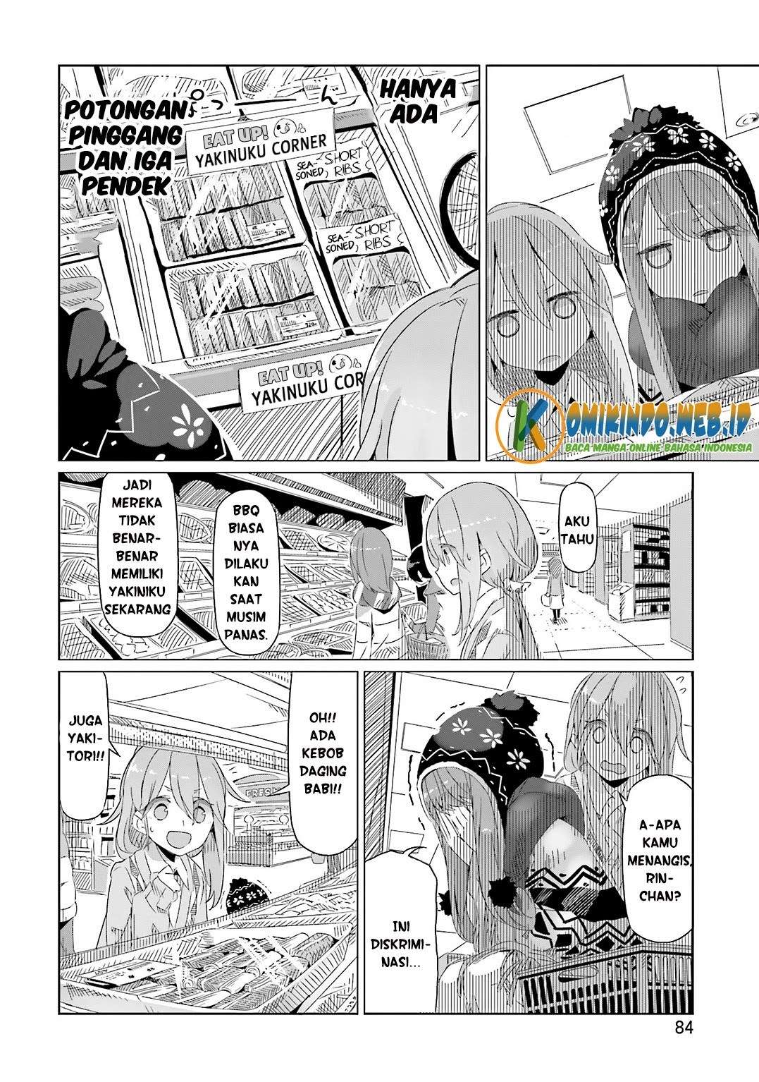 Yuru-Camp chapter 10 halaman 7