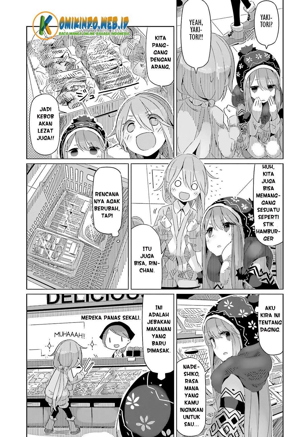 Yuru-Camp chapter 10 halaman 8