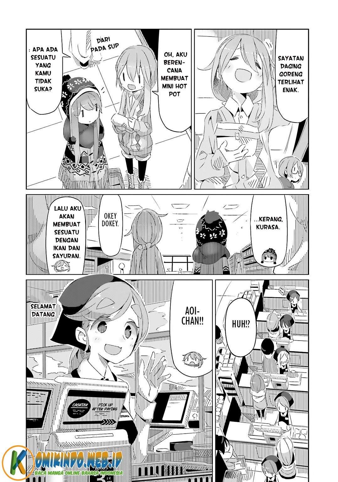 Yuru-Camp chapter 10 halaman 9