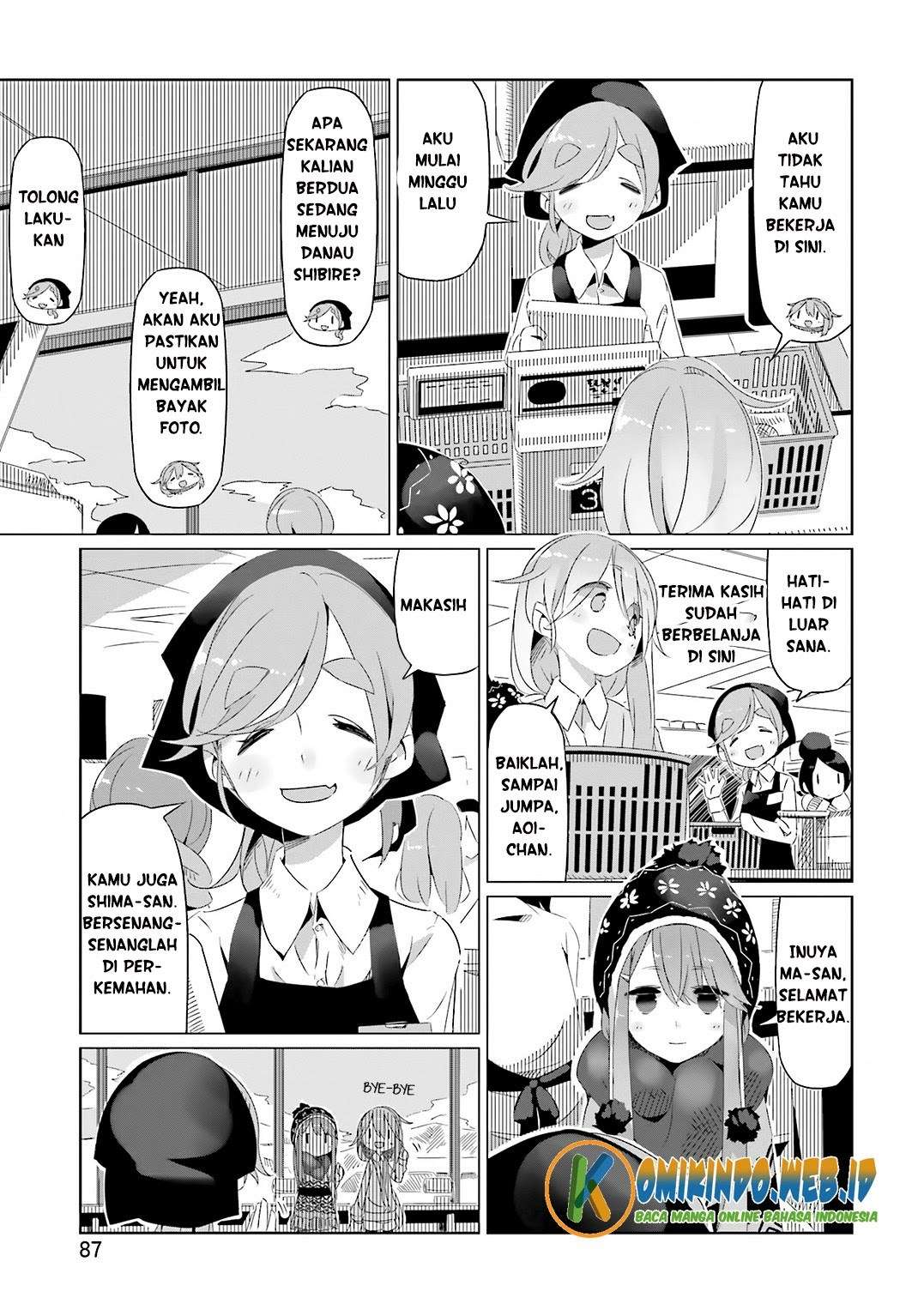 Yuru-Camp chapter 10 halaman 10