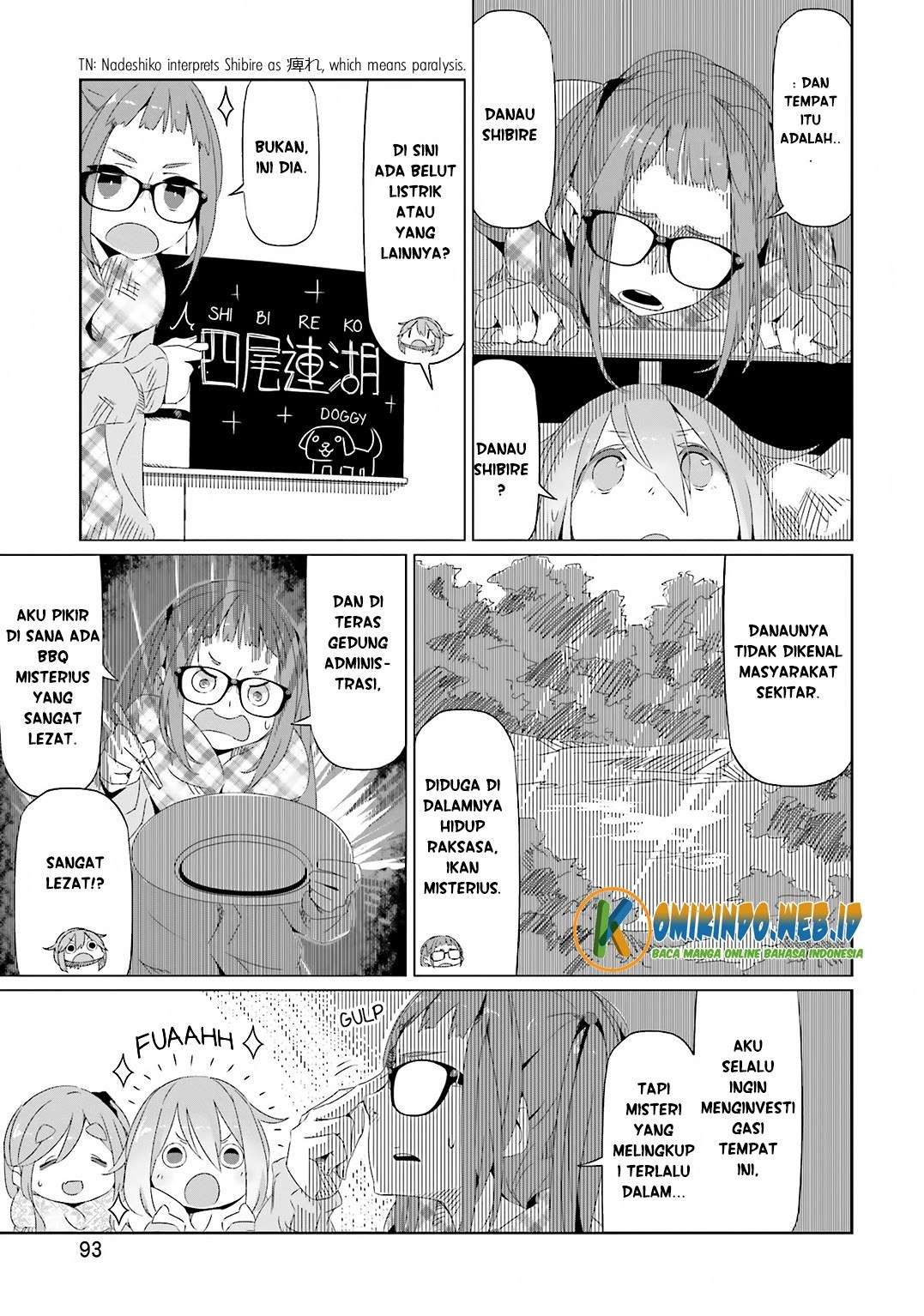 Yuru-Camp chapter 10 halaman 16