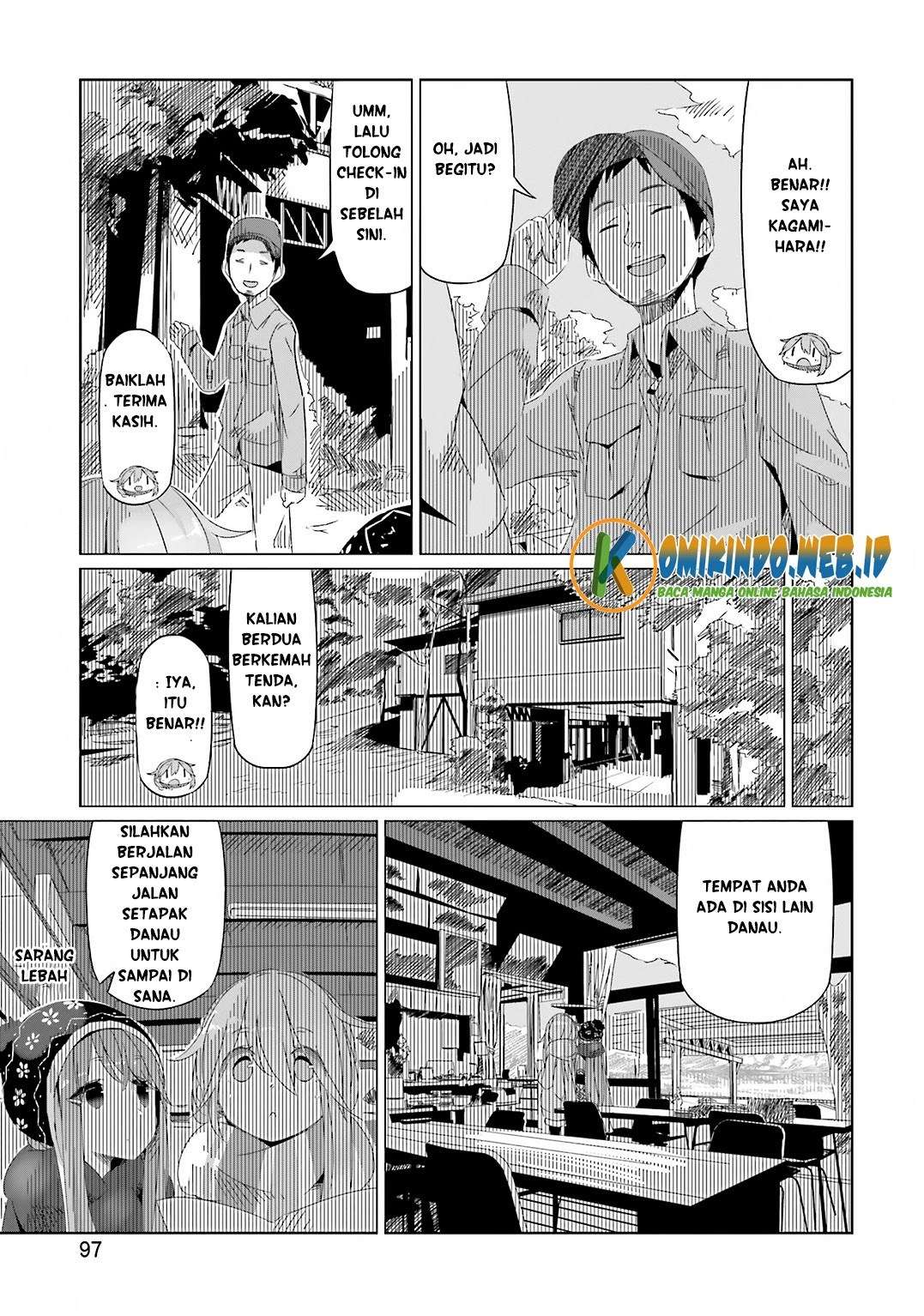 Yuru-Camp chapter 10 halaman 20