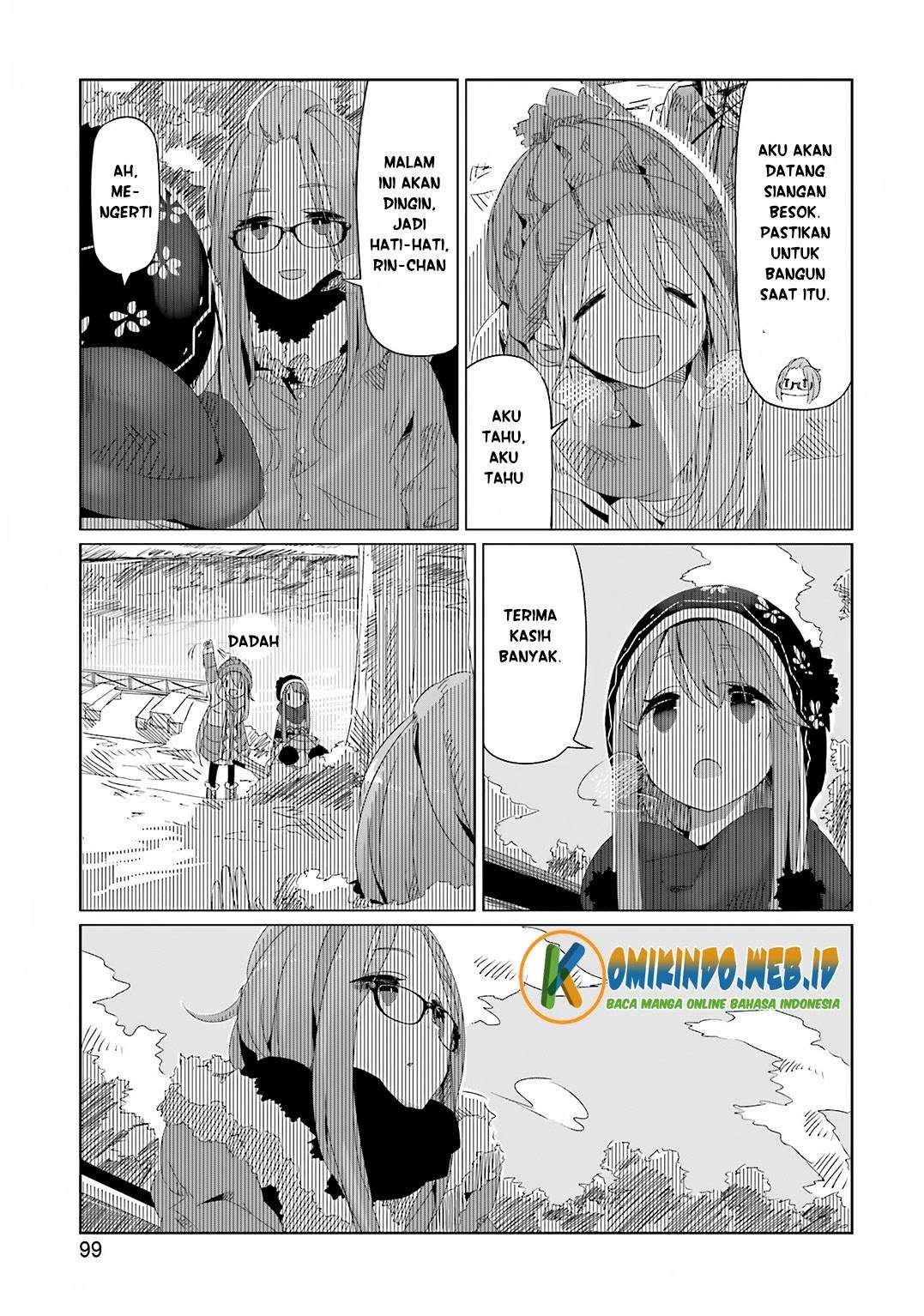 Yuru-Camp chapter 10 halaman 22