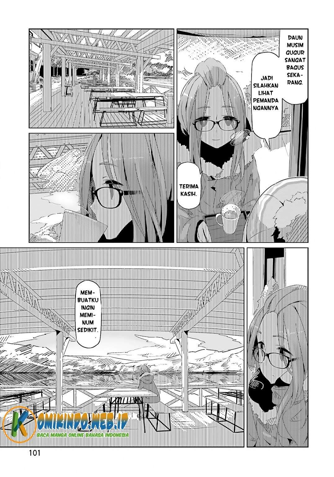 Yuru-Camp chapter 10 halaman 24