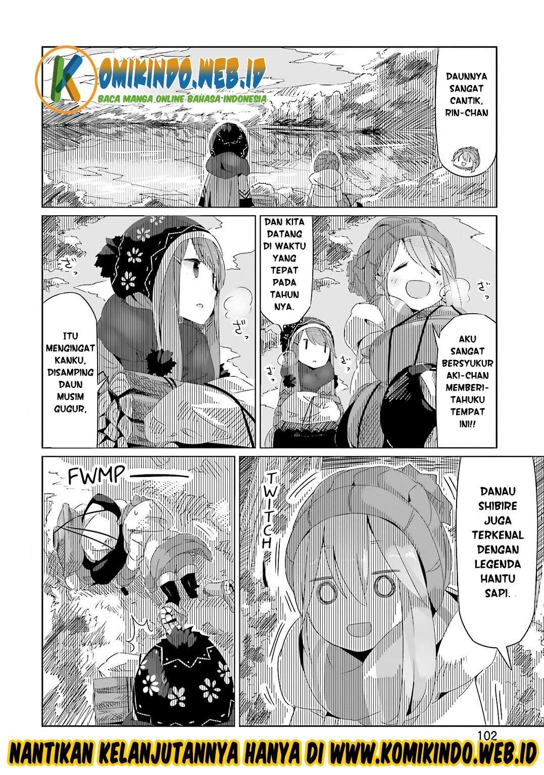 Yuru-Camp chapter 10 halaman 25