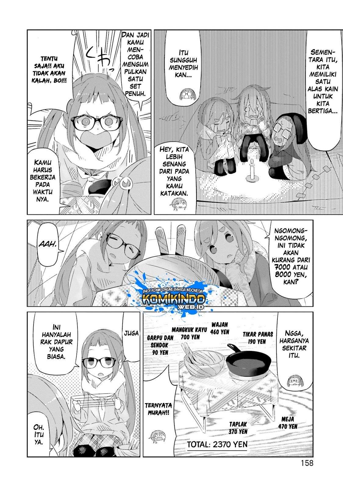 Yuru-Camp Bab 13 halaman 8
