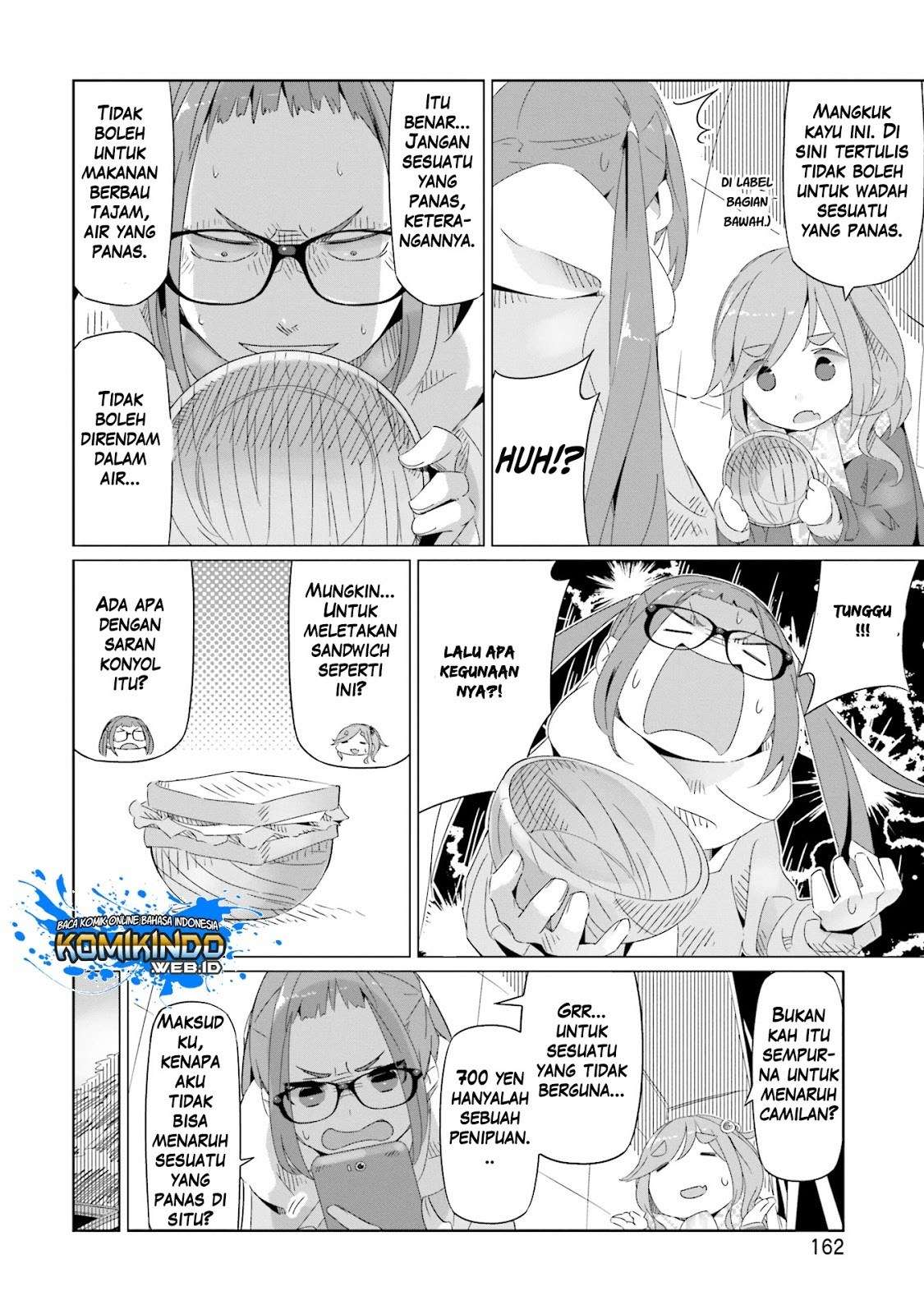 Yuru-Camp Bab 13 halaman 12