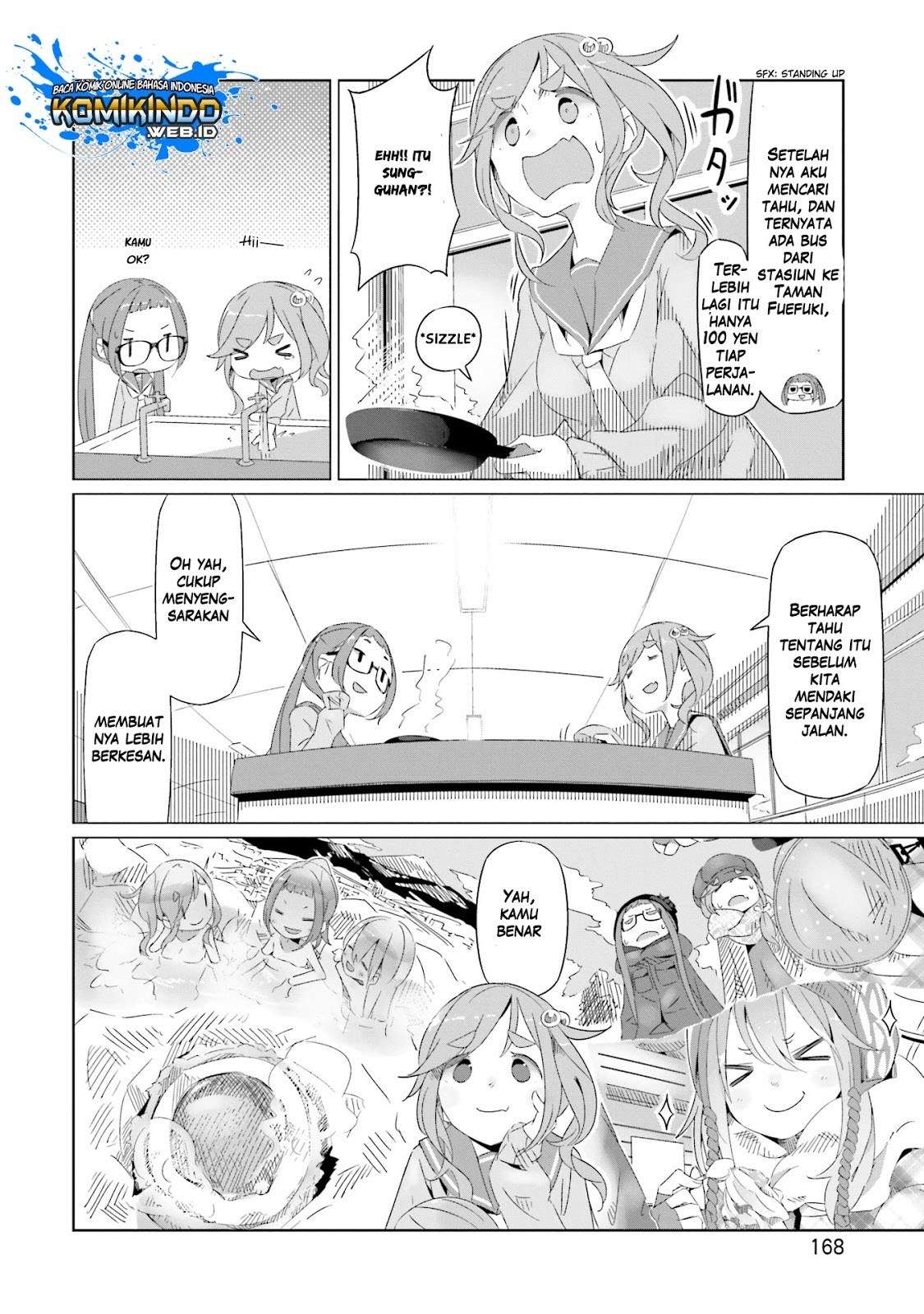 Yuru-Camp Bab 13 halaman 18